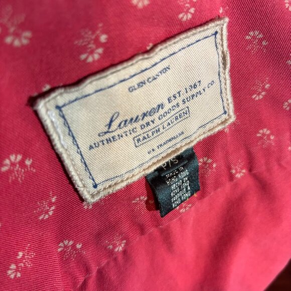 Cute Vintage Ralph Lauren Country-Style Jean Jacket Size Petite Small - Picture 5 of 5